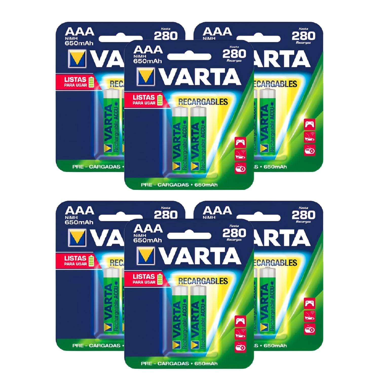 Pilas Recargables Varta AAA Varta