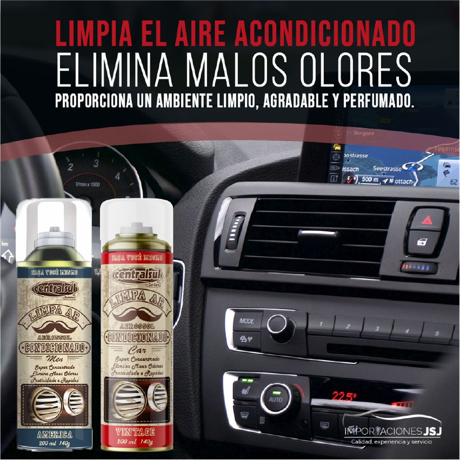 Limpia Aire Centralsul Vintage 200ml Centralsul