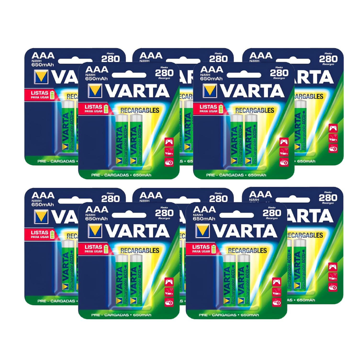 Pilas Recargables Varta AAA Varta