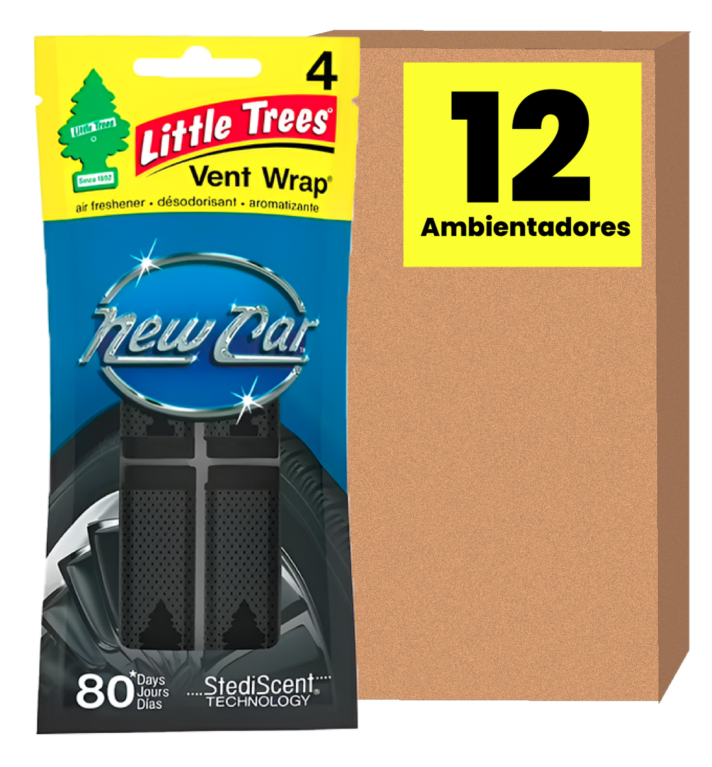 Ambientador Vent Wrap Little Trees x12 Und Little Trees