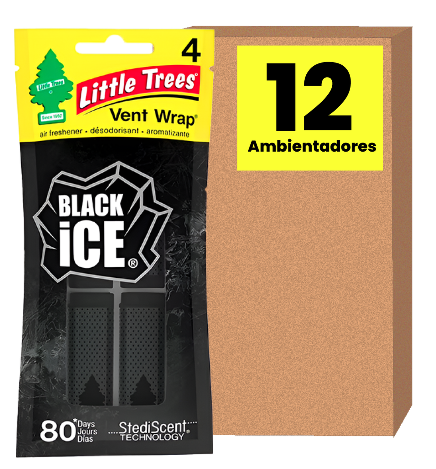 Ambientador Vent Wrap Little Trees x12 Und Little Trees