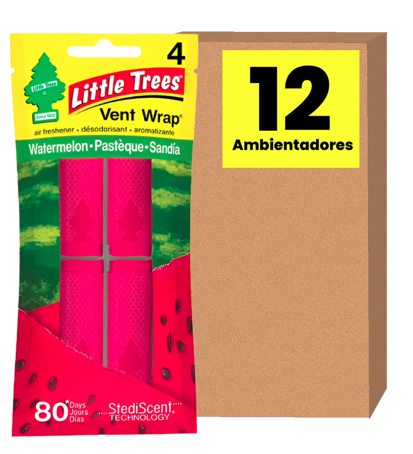 Ambientador Vent Wrap Little Trees x12 Und Little Trees