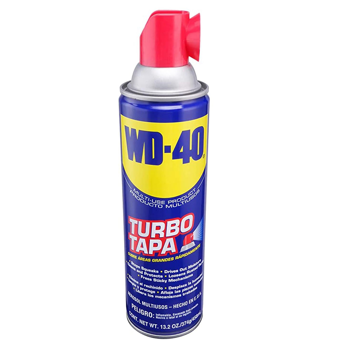 Lubricante Multipropósito WD-40® Tubo Tapa 458 ml x4 Und WD-40