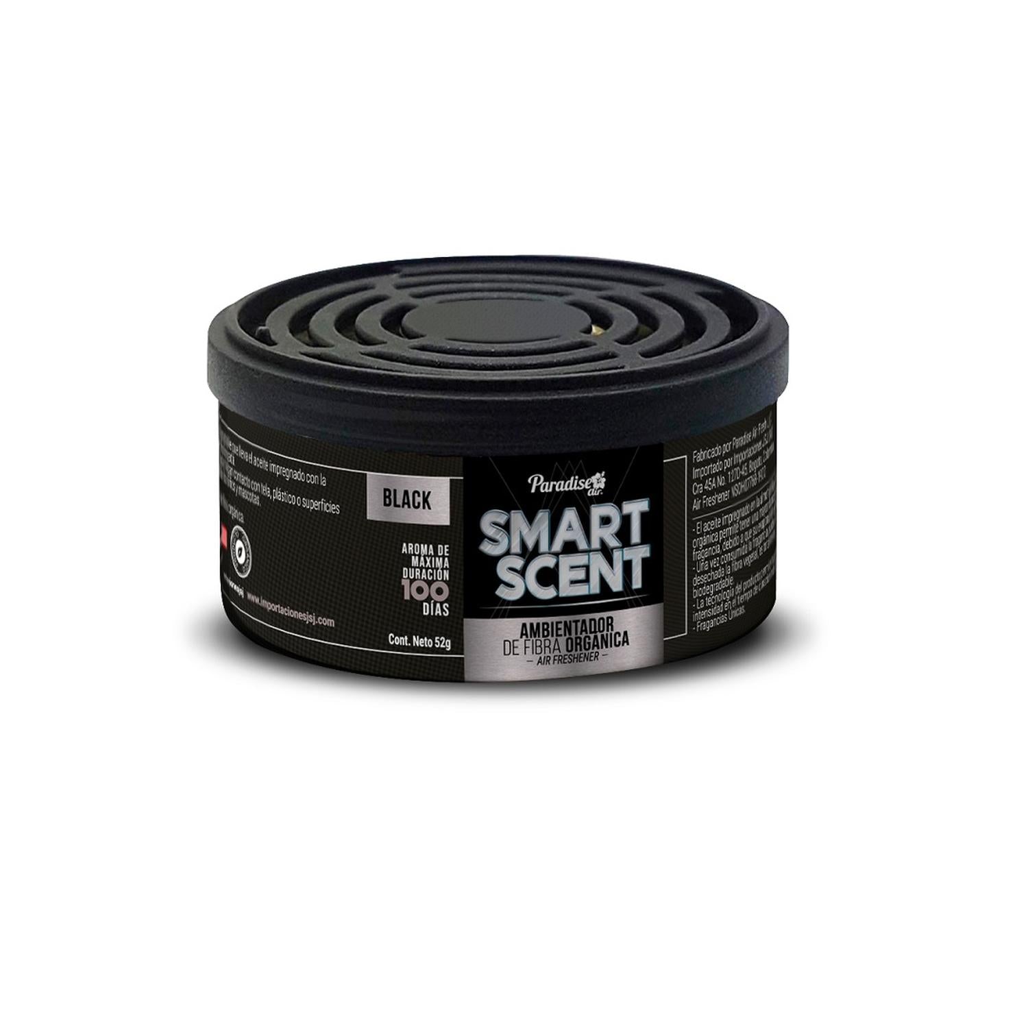 Ambientador Smart Scent 100 dias Black x4 Und Smart Scent