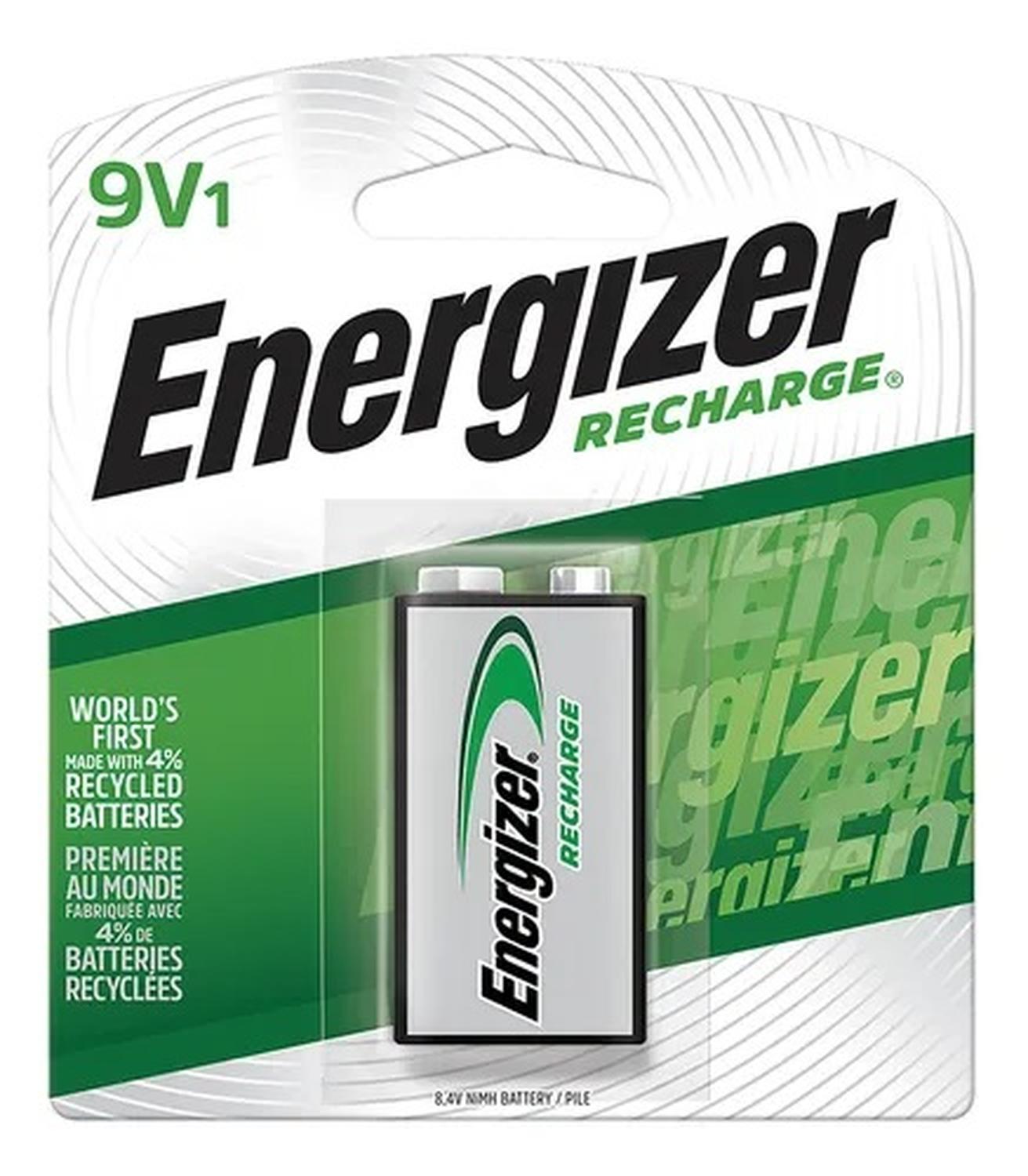 Pilas Recargables Energizer 9V x2 (2pilas en total) Energizer